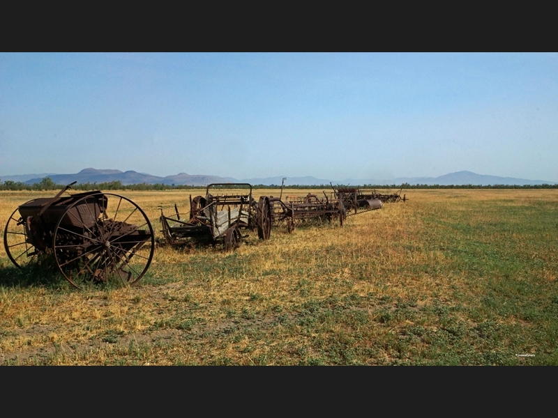 Old machinery near Brigham City- UT