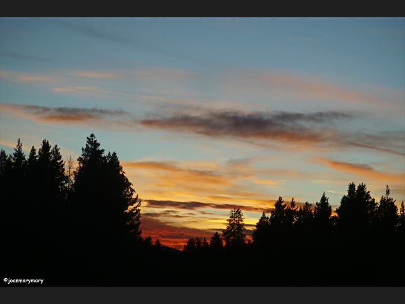 Sunrise- Tetons