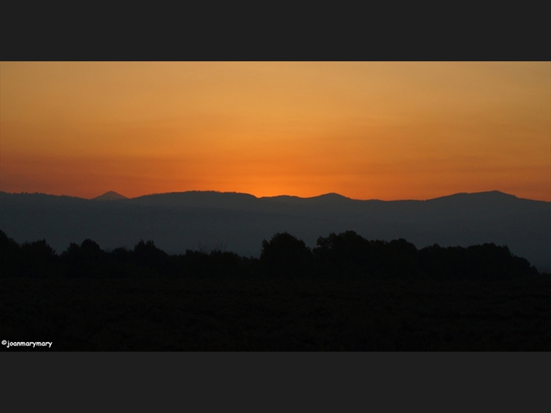 Sunrise Tetons 2012