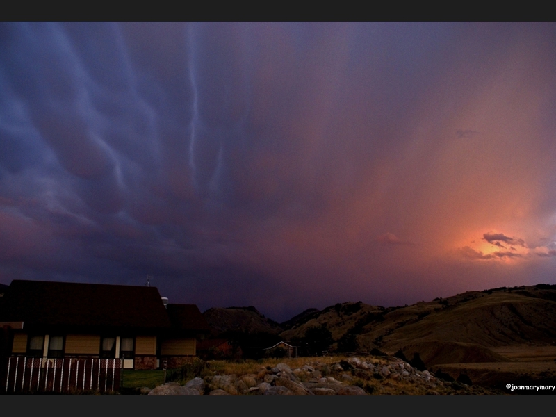 Sunset Gardiner Montana 